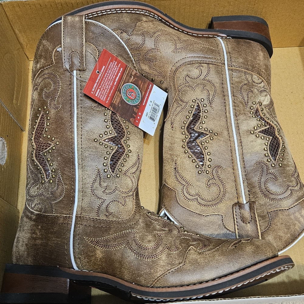 Laredo Women's Brown Western Boots